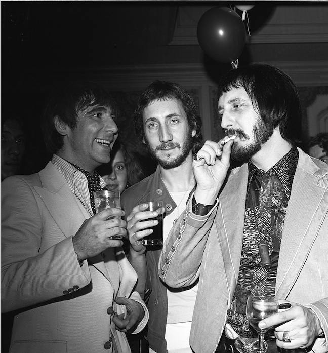 Keith Moon, John Entwisle & Peter Townsend